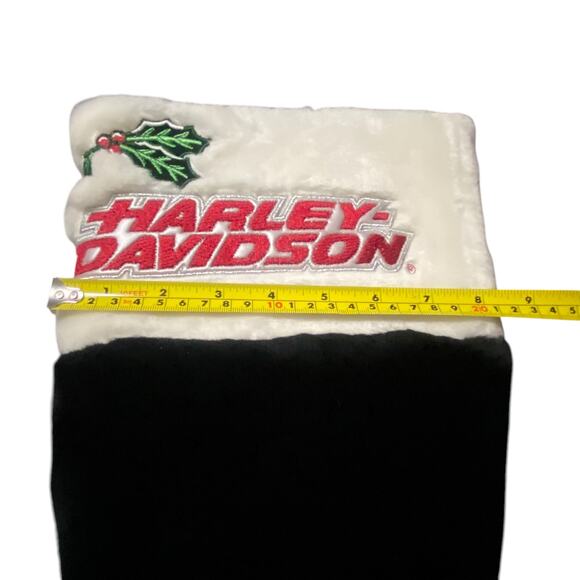 Vintage 1999 Harley Davidson Motorcycles 19" Embroidered Christmas Stocking - Picture 5 of 14